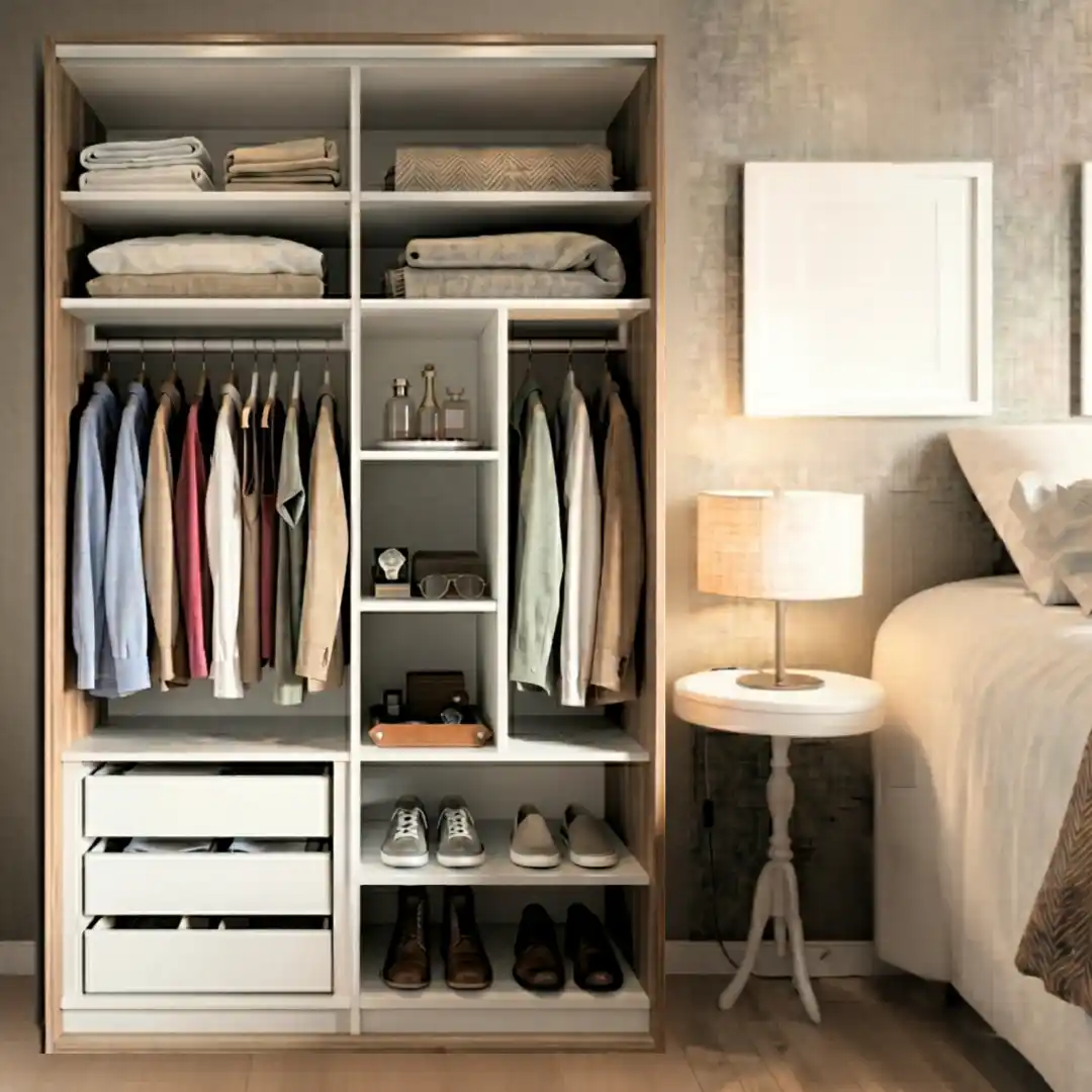 descubra quanto custa guarda-roupa planejado sob medida modelo essenza
