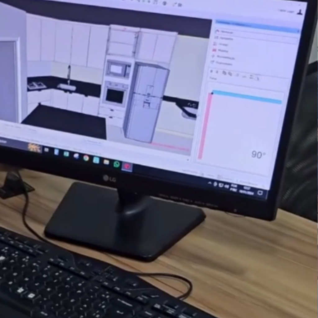 Projeto técnico de móveis planejados sob medida